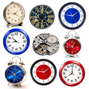 巨大的紅色時(shí)鐘